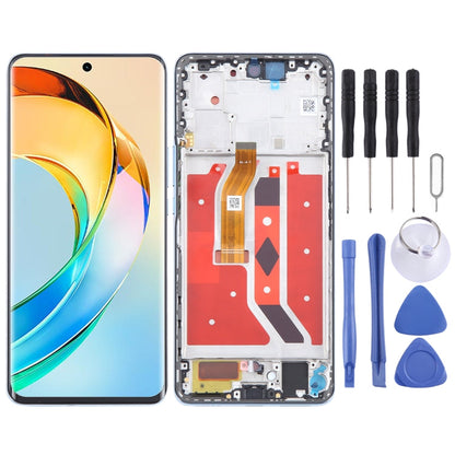 For Honor X9b Original LCD Screen Digitizer Full Assembly with Frame, For Honor X9b (Original)