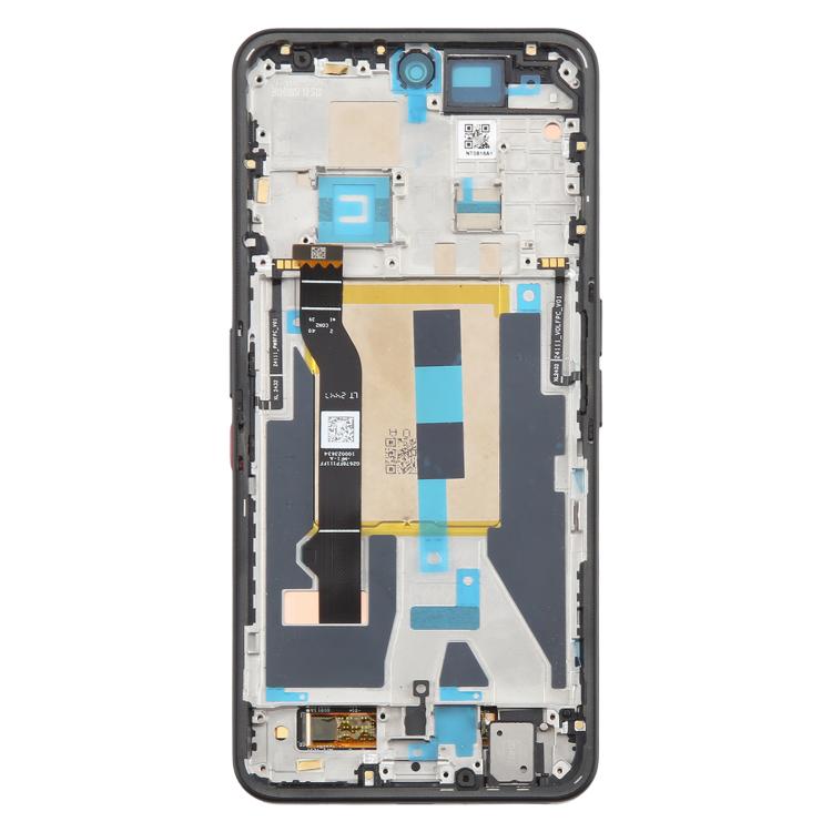 For Nothing Phone 3a A059 AMOLED Original LCD Screen Digitizer Full Assembly with Frame, For Nothing Phone 3a(Original,Black)