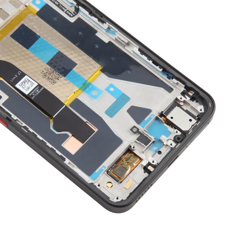 For Nothing Phone 3a A059 AMOLED Original LCD Screen Digitizer Full Assembly with Frame, For Nothing Phone 3a(Original,Black)