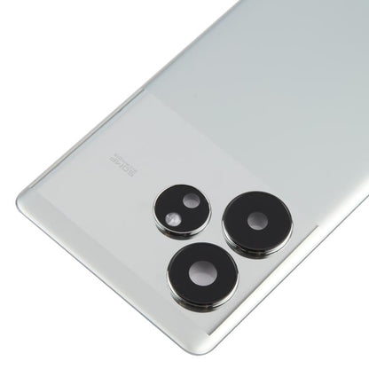 For Realme GT 6 Global Original Back Cover with Camera Lens Cover, For Realme GT 6 Global(Original with Camera Cover), For Realme GT 6(Original)