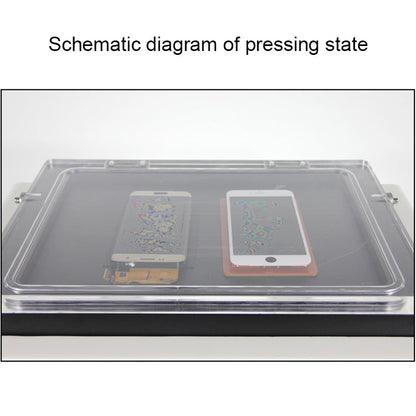 TBK-408A 15 inch Mobile Phone LCD Automatic Laminating Machine Transparent Cover and Autoclave Bubble Remover, TBK-408A
