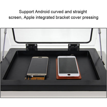 TBK-408A 15 inch Mobile Phone LCD Automatic Laminating Machine Transparent Cover and Autoclave Bubble Remover, TBK-408A