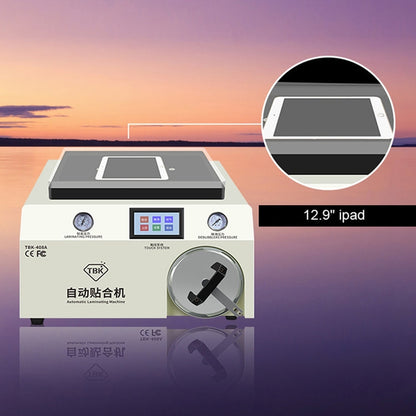 TBK-408A 15 inch Mobile Phone LCD Automatic Laminating Machine Transparent Cover and Autoclave Bubble Remover, TBK-408A