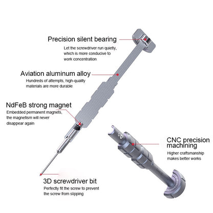 Qianli i-Thor S2 Precision 3D Texture Torx Screwdriver, Qianli i-Thor Torx