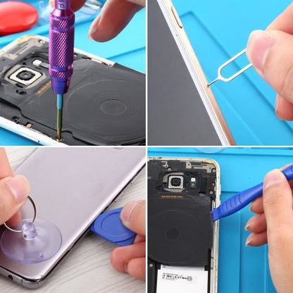 JIAFA 15 in 1 Repair Hand Tool Screwdriver Tool Kit For iPhone Series, 15 in 1