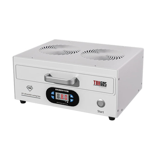 TBK 605 100W Mini UV Curing Lamp Box 48 LEDs Curved Surface Screen UV Curing Box, EU Plug, US Plug, AU Plug, UK Plug, EU Plug