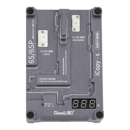 Qianli iCopy-S Double Sided Chip Test Stand 4 in1 Logic Baseband EEPROM Chip Non-removal For iPhone 6 / 6 Plus / 6S / 6S Plus, For iPhone 6 / 6 Plus / 6S / 6S Plus