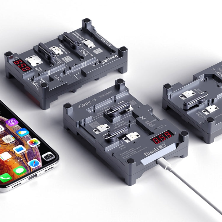 Qianli iCopy-S Double Sided Chip Test Stand 4 in1 Logic Baseband EEPROM Chip Non-removal For iPhone 6 / 6 Plus / 6S / 6S Plus, For iPhone 6 / 6 Plus / 6S / 6S Plus