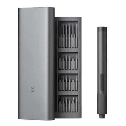 25 in 1 Original Xiaomi Mijia Electric Precision Screwdriver Kit Rechargeable Magnetic Aluminum Case, Mijia 25 in 1