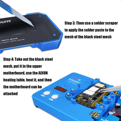 AIXUN FT06 Pro 6 in 1 PCB Printing Reballing Platform For iPX-iP11 Pro Max, AIXUN FT06 Pro