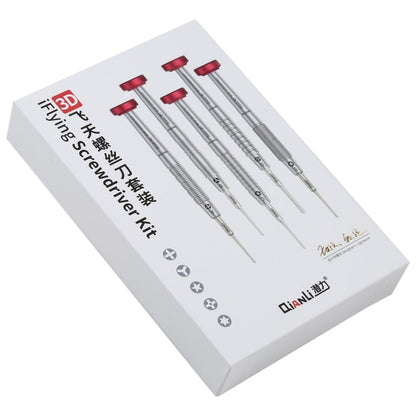 Qianli iFlying 5 in 1 Aluminum Handle Anti-slip Screwdriver, Qianli iFlying 5 in 1