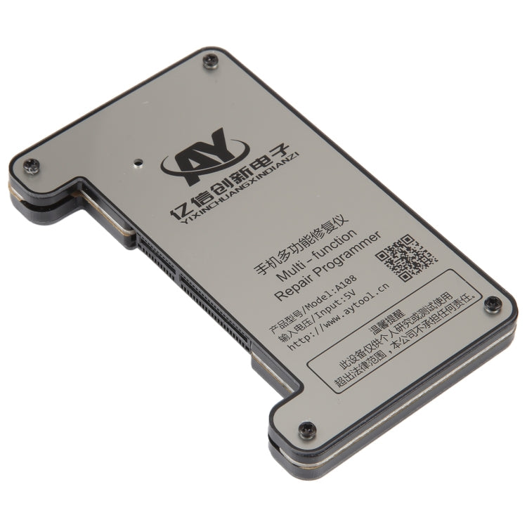 AY A108 Multi-function Dot Matrix Battery Repair Programmer for iPhone 8-14 Pro Max, A108 for iPhone 8-14 Pro Max