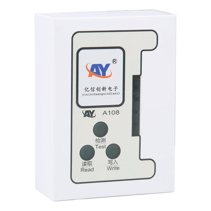 AY A108 Multi-function Dot Matrix Battery Repair Programmer for iPhone 8-14 Pro Max, A108 for iPhone 8-14 Pro Max