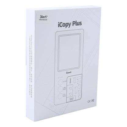 For iPhone 6 - 14 Pro Max 3 in 1 Qianli iCopy Plus 2.2 Repair Detection Programmer Set, Plug: EU, 3 in 1