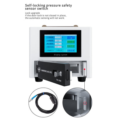 TBK 208M 3 in 1 Mini LCD Screen Vacuum Laminating Machine, UK Plug, TBK 208M (US Plug), TBK 208M (EU Plug)