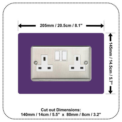 Double Socket Surrounds