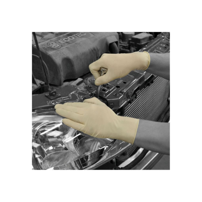 Shield GD45 Natural Latex Powdered Disposable Glove (10 x 100)