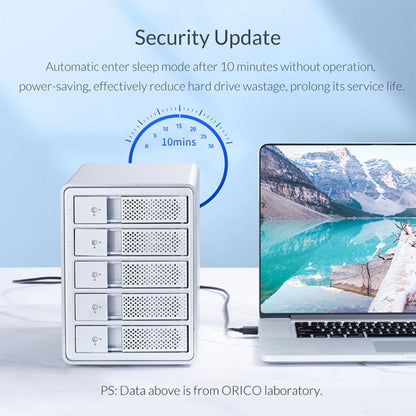 ORICO 9548U3-BK 3.5-Inch Multi-Bay Hard Drive Enclosure