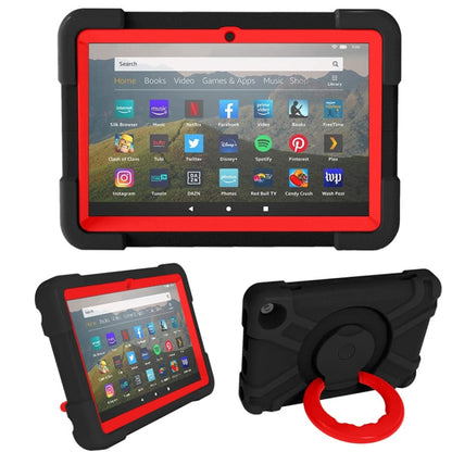 PC + Silicone Shockproof Combination Case with 360 Degree Rotating Holder & Handle, For Galaxy Tab A 8.4 (2020) T307, For Amazon Kindle Fire HD8 (2020)
