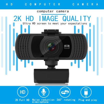 Richwell PC-06 Mini 360 Degrees Rotating 4.0 MP HD Auto Focus PC Webcam with Noise Reduction Microphone