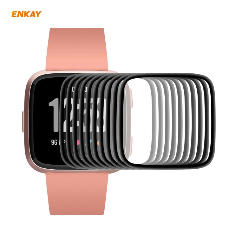 For Fitbit Versa 3 / Fitbit Sense ENKAY Hat-Prince 3D Full Screen Soft PC Edge + PMMA HD Screen Protector Film, For Fitbit Versa 3 / Fitbit Sense (1 PC), For Fitbit Versa 3 / Fitbit Sense (2 PCS), For Fitbit Versa 3 / Fitbit Sense (5 PCS)              ...