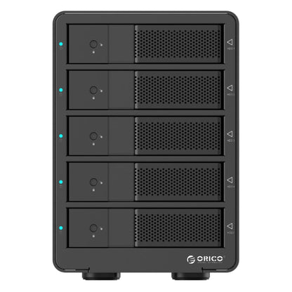ORICO 9558RU3-V1-BK 3.5-Inch External Hard Drive Enclosure, 9558RU3-V1-BK