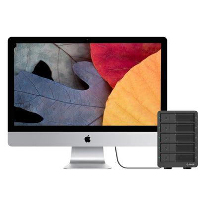 ORICO 9558RU3-V1-BK 3.5-Inch External Hard Drive Enclosure, 9558RU3-V1-BK