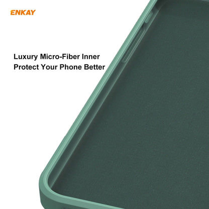 ENKAY ENK-PC071 Hat-Prince Liquid Silicone Straight Edge Shockproof Protective Case For iPhone XS / X, For iPhone XS