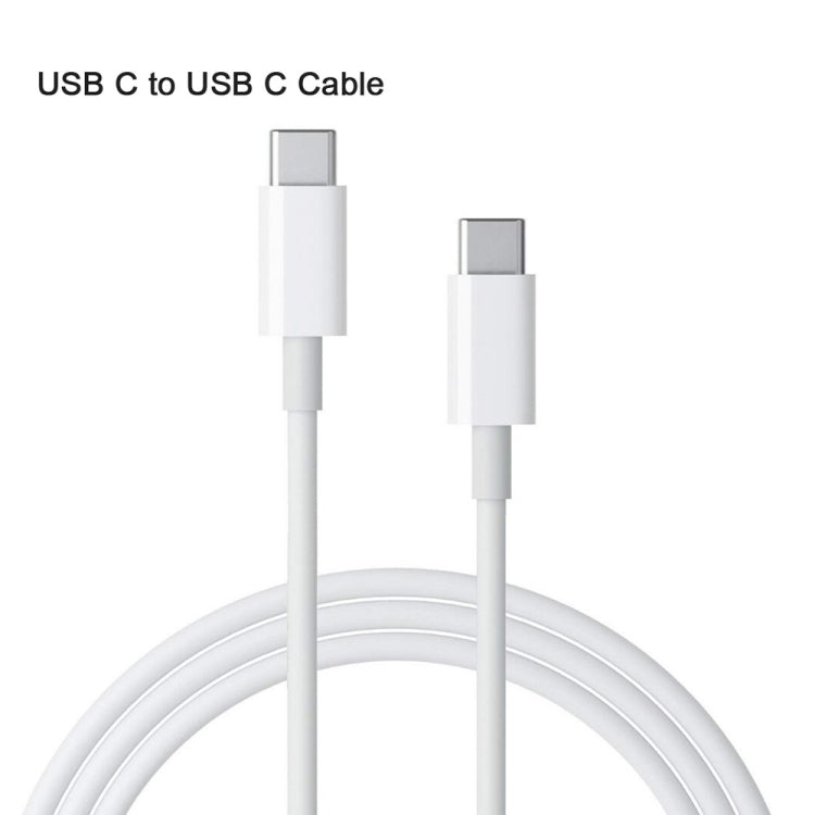 SDC-20W 2 in 1 PD 20W USB-C / Type-C Travel Charger + 3A PD 3.0   USB-C / Type-C to USB-C / Type-C Fast Charge Data Cable Set, Cable Length: 1m,, US Plug, EU Plug, UK Plug