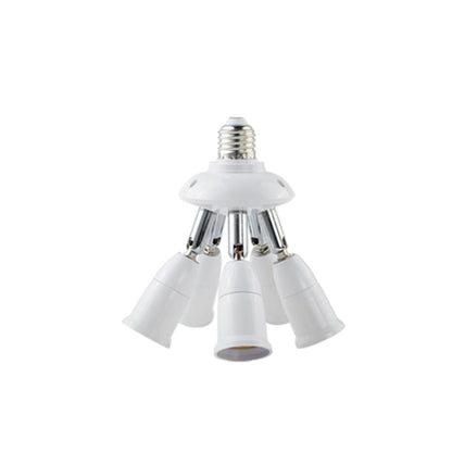 E27 to E27 Splitter Adjustable LED Light Bulb Holder Adapter Converter Socket Light Bulb Holder, 1 In 1, 2 In 1, 3 In 1, 4 In 1, 5 In 1