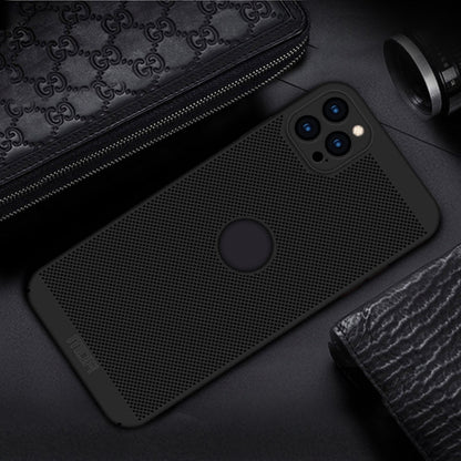 MOFi Honeycomb Texture Breathable PC Shockproof Protective Back Cover Case, For iPhone 12 Pro Max, For iPhone 12 mini, For iPhone 12, For iPhone 12 Pro