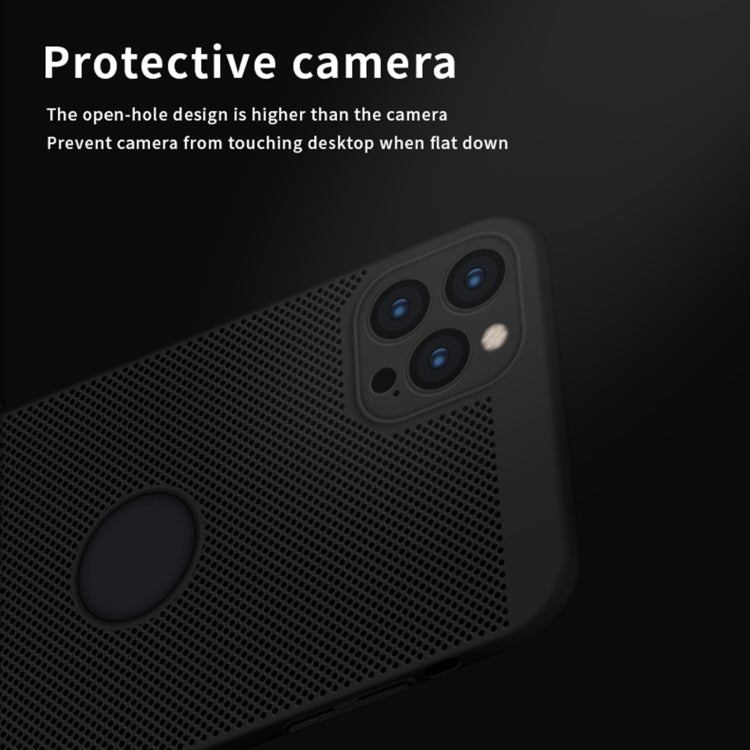MOFi Honeycomb Texture Breathable PC Shockproof Protective Back Cover Case, For iPhone 12 Pro Max, For iPhone 12 mini, For iPhone 12, For iPhone 12 Pro