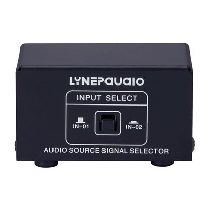 B101 2 In 1 Out (1 In 2 Out) Audio Source Signal Selection Switcher Computer Speaker  RCA Lossless Audio Source Switcher, B101
