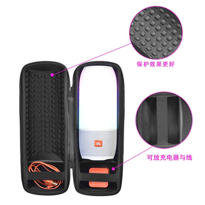 For JBL pulse3/charge3/Charge 4/ Pulse4 Speaker Travel EVA Carry Case Shoulder Bag Black