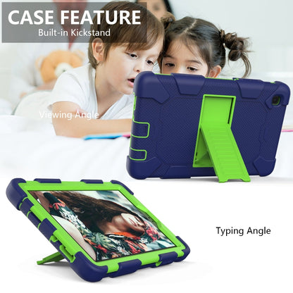 For Samsung Galaxy Tab A7 Lite T220 / T225 Two-Color Robot Shockproof Silicone + PC Protective Case with Holder, For Samsung Galaxy Tab A7 Lite T220