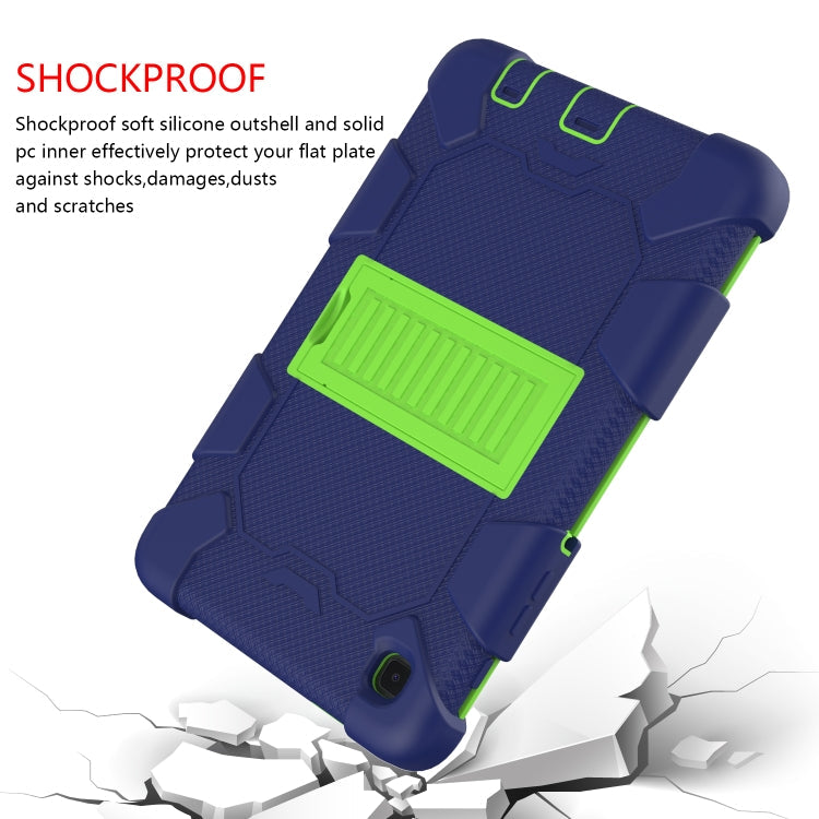 For Samsung Galaxy Tab A7 Lite T220 / T225 Two-Color Robot Shockproof Silicone + PC Protective Case with Holder, For Samsung Galaxy Tab A7 Lite T220