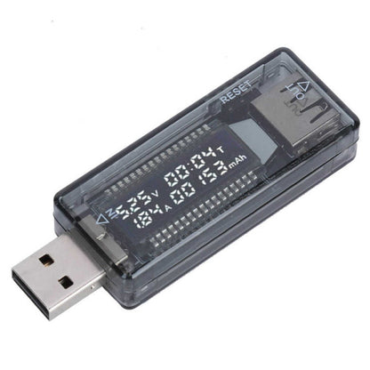 KWS-V21 QC2.0 USB Current Voltage Tester Charge Detector, Multimeter, Power Capacity Meter, KWS-V21