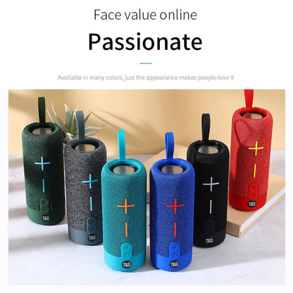 T&G TG619 Portable Bluetooth Wireless Speaker Waterproof Outdoor Bass Subwoofer Support AUX TF USB