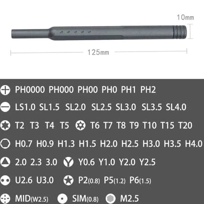 A49 49 in 1 High Quality Screwdriver Set  Mobile Computer Disassembly and Maintenance Tools, 49 in 1