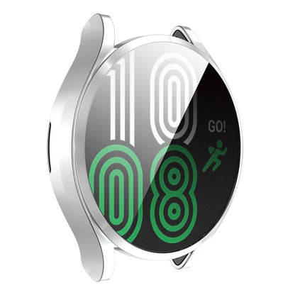 For Samsung Galaxy Watch4 40mm ENKAY Hat-Prince Full Coverage Electroplated Soft TPU Case with Screen Protection