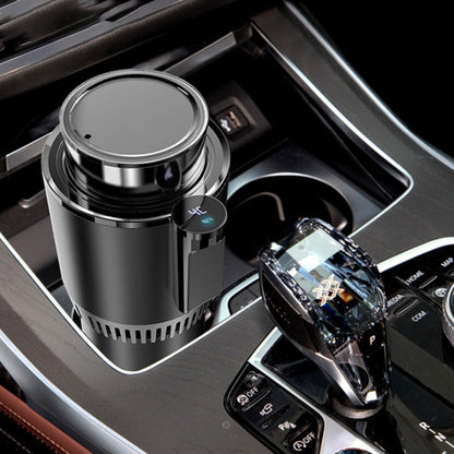 2-in-1 Smart Car Cup Cooler Outdoor Travel Heater Portable Auto Mini Refrigerator 12V Cooling Heating Cup and Drink Holder