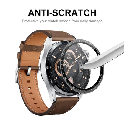 For Huawei Watch GT 3 46mm ENKAY Hat-Prince Full Coverage 3D Curved Soft PC Edge + PMMA HD Screen Protector Film, 1 PC, 2 PCS, 5 PCS, 10 PCS