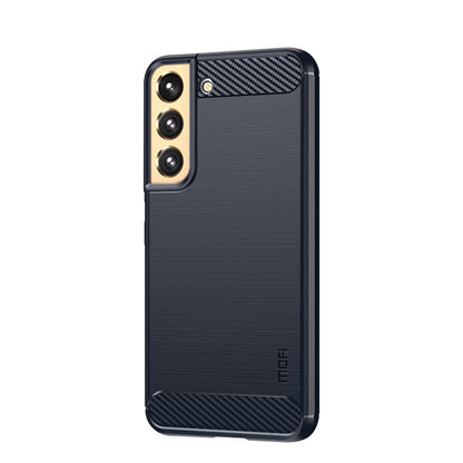 MOFI Gentleness Series Brushed Texture Carbon Fiber Soft TPU Case, For Samsung Galaxy S22 5G, For Samsung Galaxy S22+ 5G, For Samsung Galaxy S22 Ultra 5G, For Samsung Galaxy A13 5G, For Samsung Galaxy M52 5G