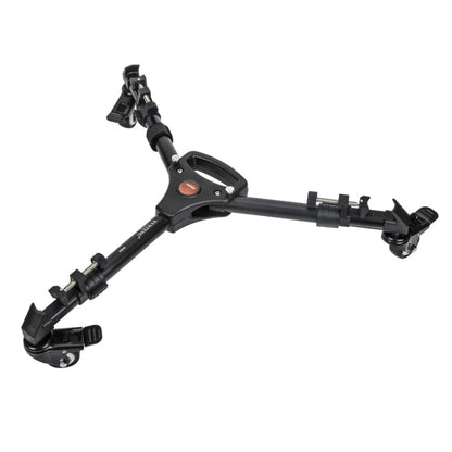 YUNTENG 900 Aluminium Alloy Camera Tripod Foot Wheel Tripod Pulley Base, Load 15KG, 900