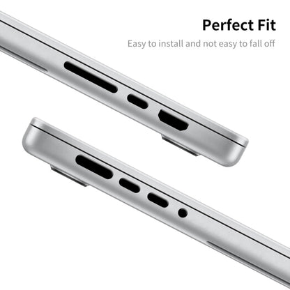 ENKAY Hat-Prince Silicone Anti-dust Plugs for MacBook Air 13.6 2022/2024 A2681 (M2) / A3113 (M3)