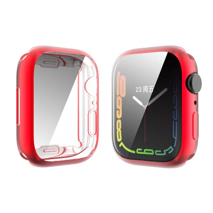 ENKAY Hat-Prince Electroplated TPU Case, For Apple Watch Series 9 / 8 / 7 41mm, For Apple Watch Series 9 / 8 / 7 45mm