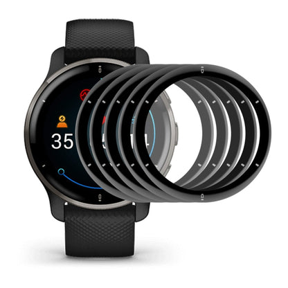 For Garmin Venu 2 Plus ENKAY Hat-Prince 3D Full Coverage Soft PC Edge + PMMA HD Protector Film, 1 PC, 2 PCS, 5 PCS, 10 PCS