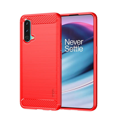 MOFI Gentleness Brushed Carbon Fiber Soft TPU Case, For Nokia G50, For Samsung Galaxy A53 5G, For Sony Xperia Pro-I, For OnePlus 10 Pro 5G, For OnePlus Nord CE 5G