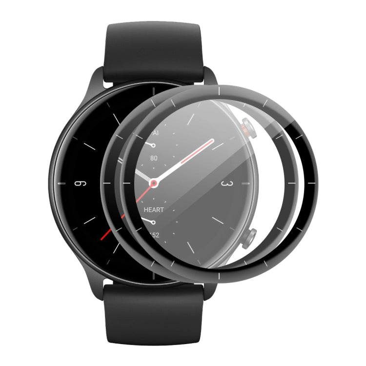ENKAY 3D Full Coverage Soft PC Edge + PMMA HD Screen Protector Film For Amazfit GTR 3, 1 PC, 2 PCS
