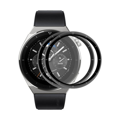 For Huawei Watch GT 3 Pro 46mm ENKAY 3D Full Coverage Soft PC Edge + PMMA HD Screen Watch Film, For Huawei Watch GT 3 Pro 46mm (1 PC), For Huawei Watch GT 3 Pro 46mm (2 PCS), For Huawei Watch GT 3 Pro 46mm (5 PCS), For Huawei Watch GT 3 Pro 46mm (10 PCS)